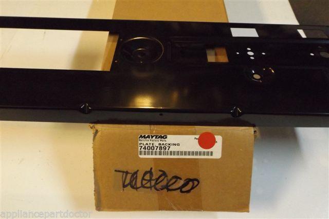 MAYTAG JENN AIR STOVE 74007897 Plate, Backing NEW IN BOX MAYTAG JENN AIR STOVE 74007897 Plate, Backing NEW IN BOX